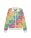 Rainbow Monogram Zip Up Jumper