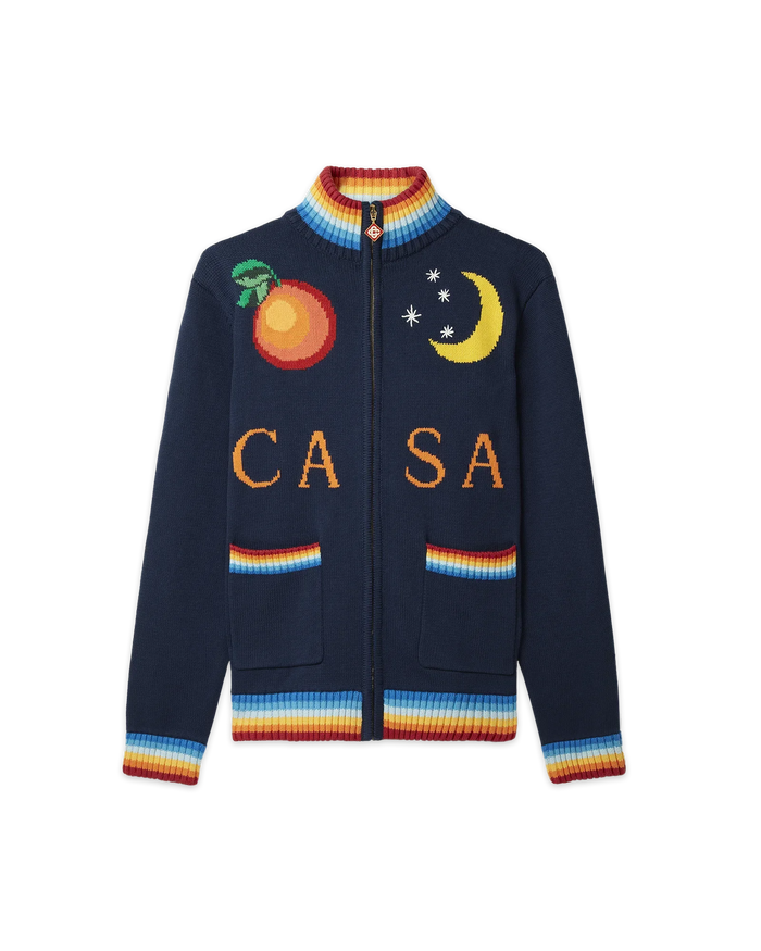 Navy Casa Club Jacket