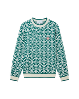 Green Monogram Jumper