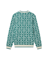 Green Monogram Jumper