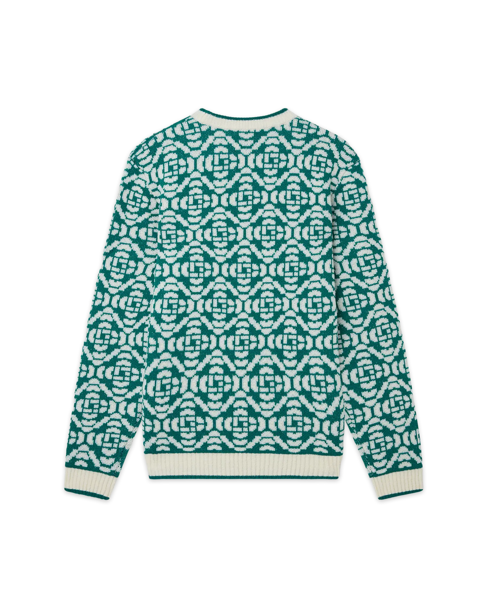 Green Monogram Jumper