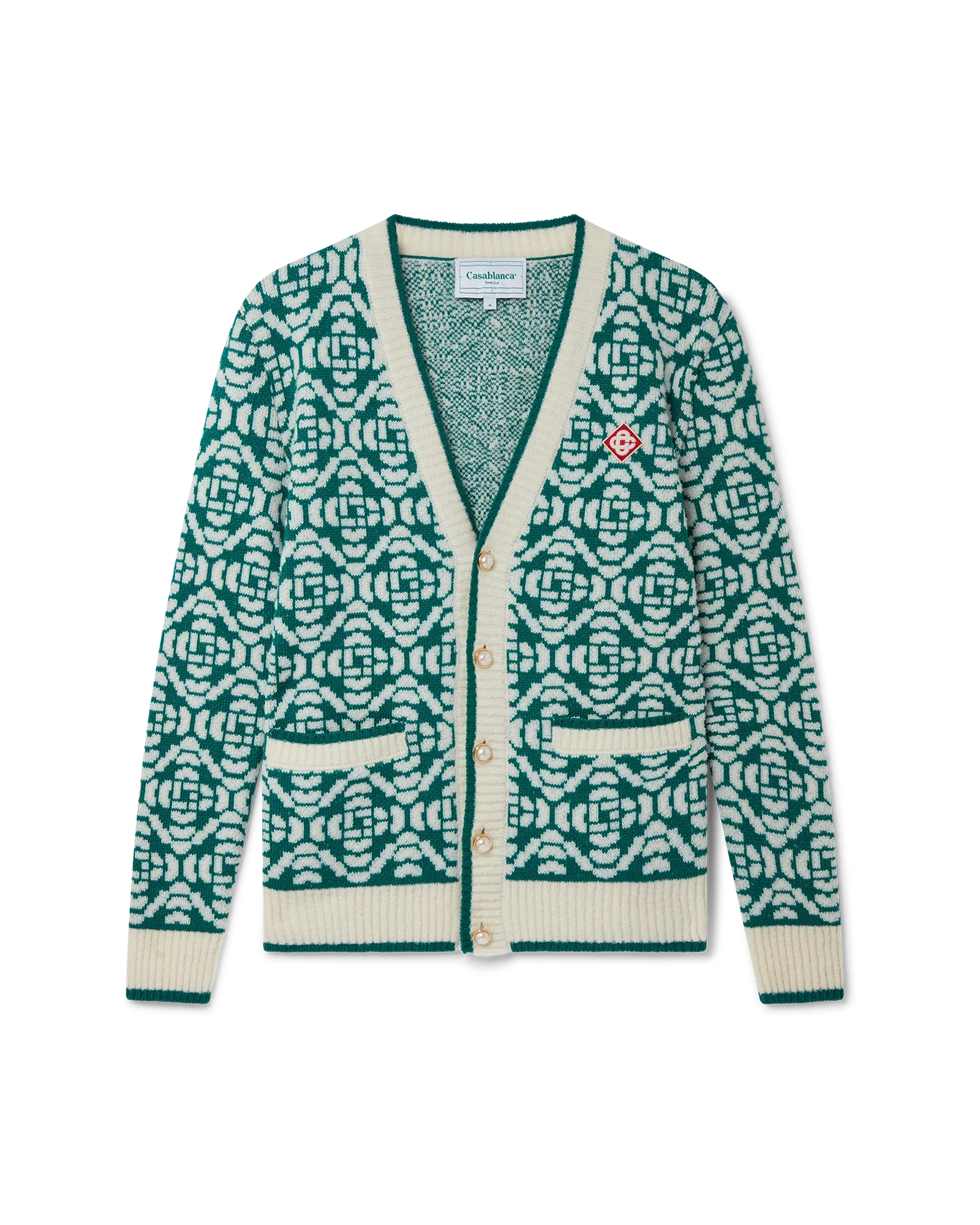 Monogram Cardigan