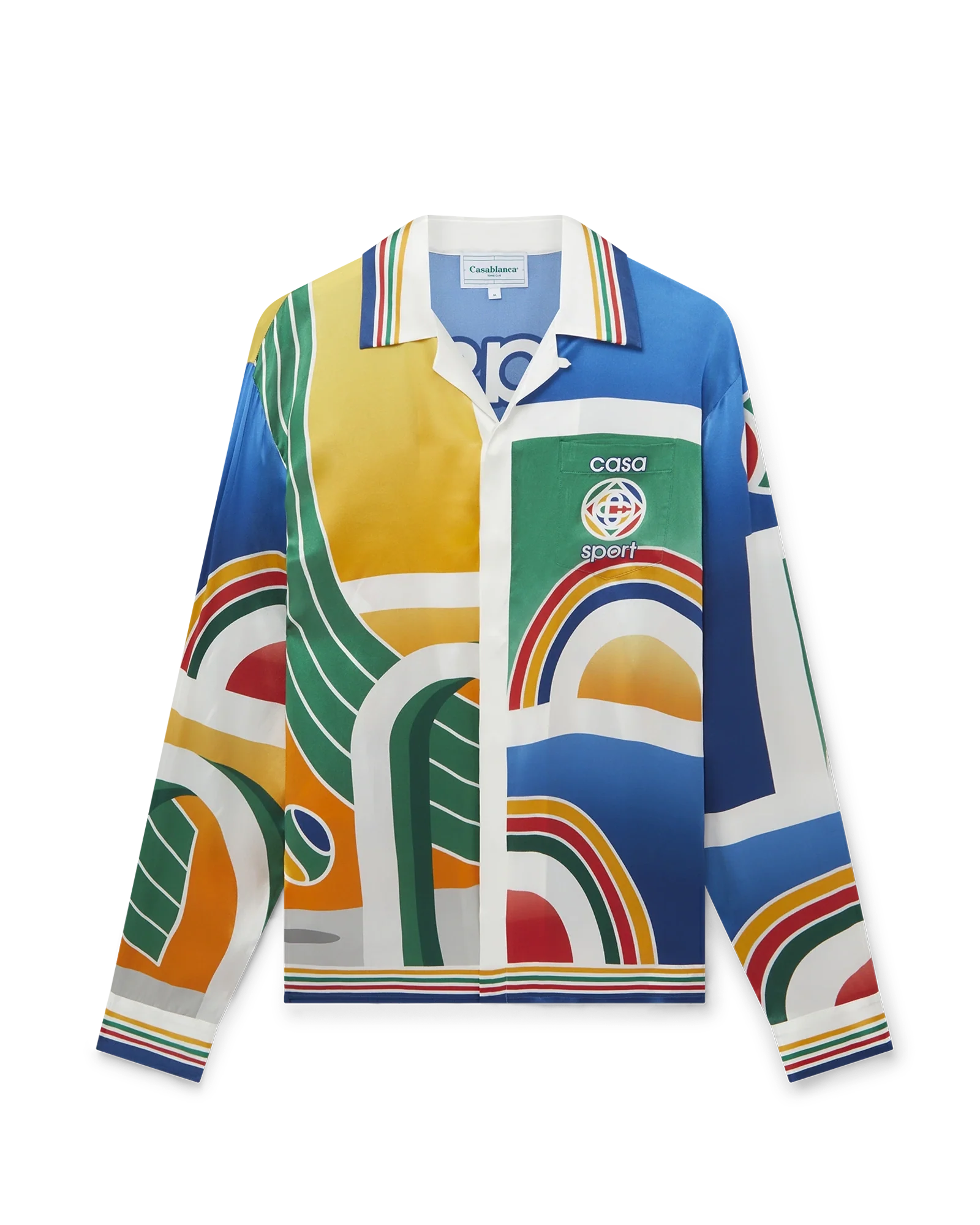 Sport Grid Silk Shirt