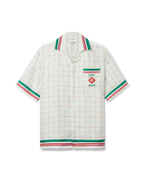 Tennis Club Check Silk Shirt