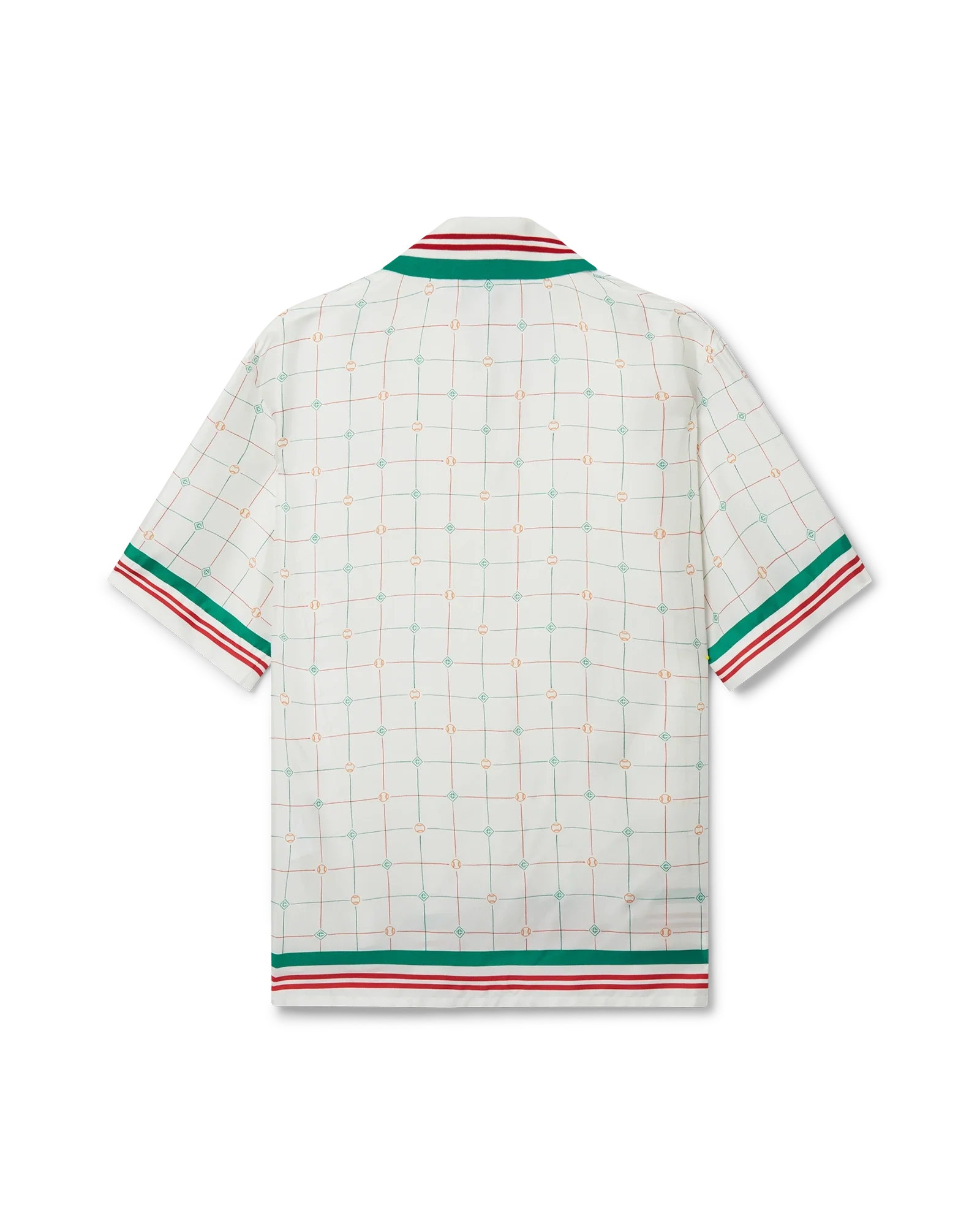 Tennis Club Check Silk Shirt