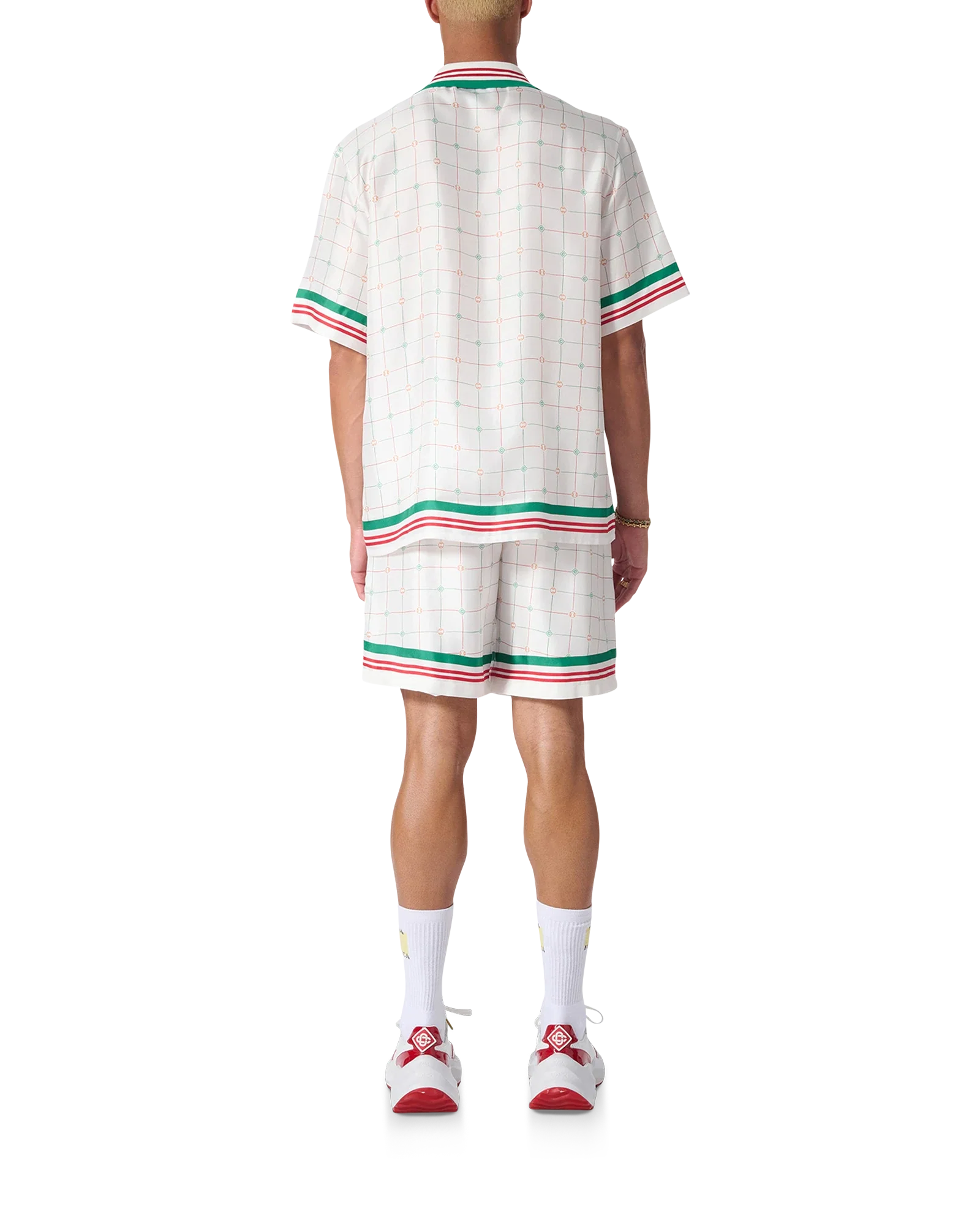 Tennis Club Check Silk Shirt