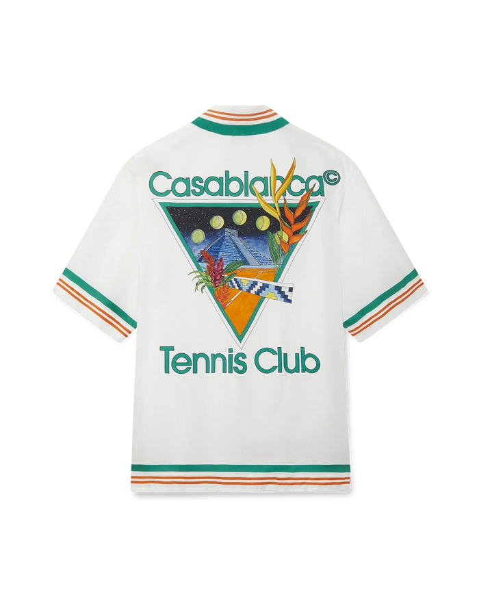 Tennis Club Icon Silk Shirt