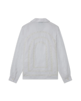 Broderie Anglaise Linen Shirt