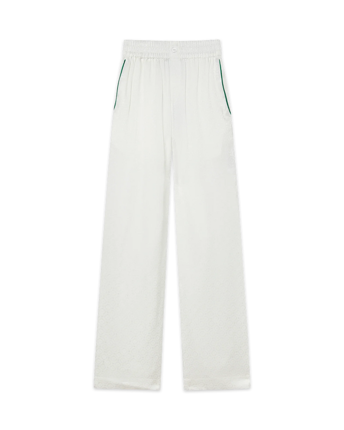 Monogram Pyjama Silk Trousers