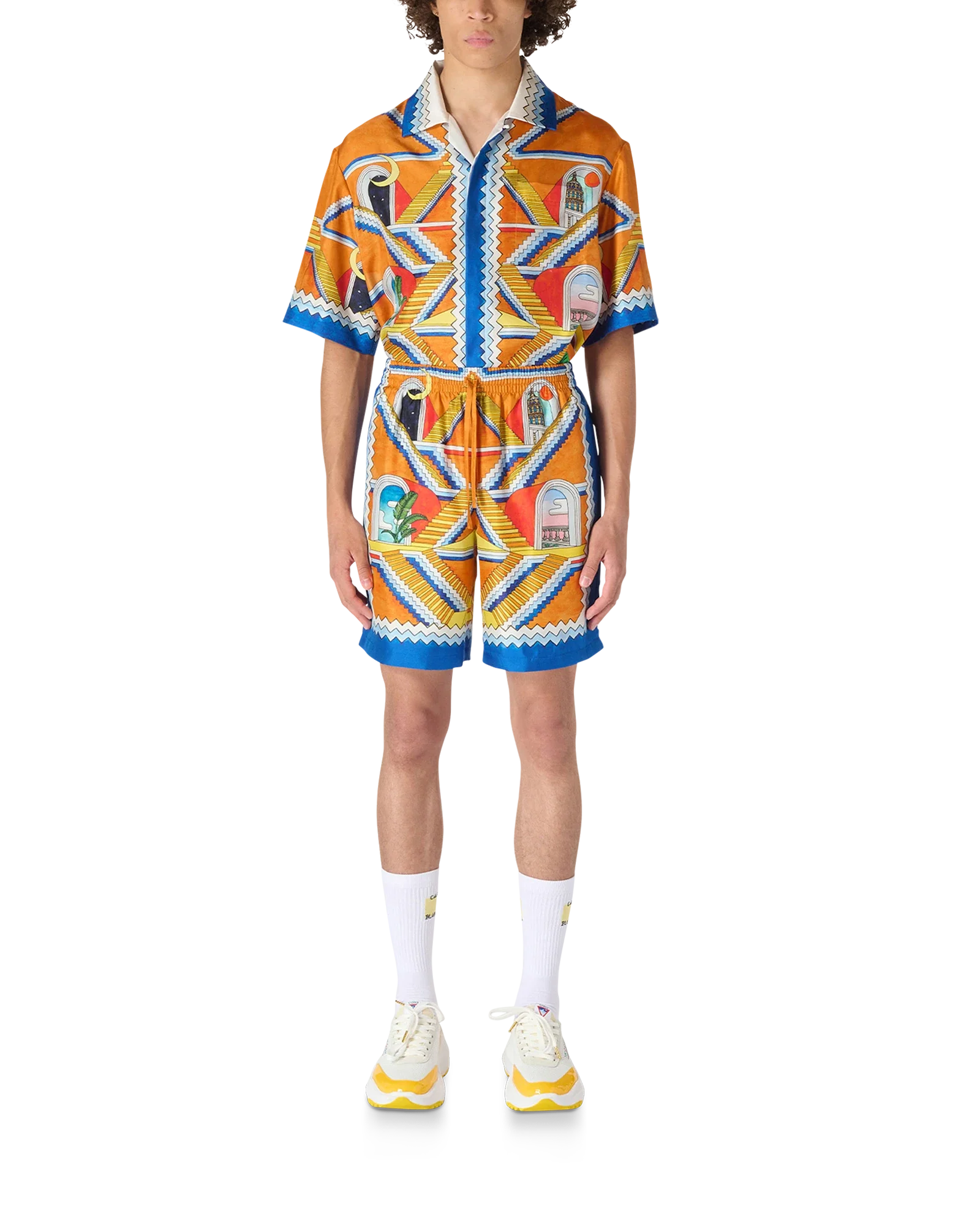 Escalier Infini Silk Shorts