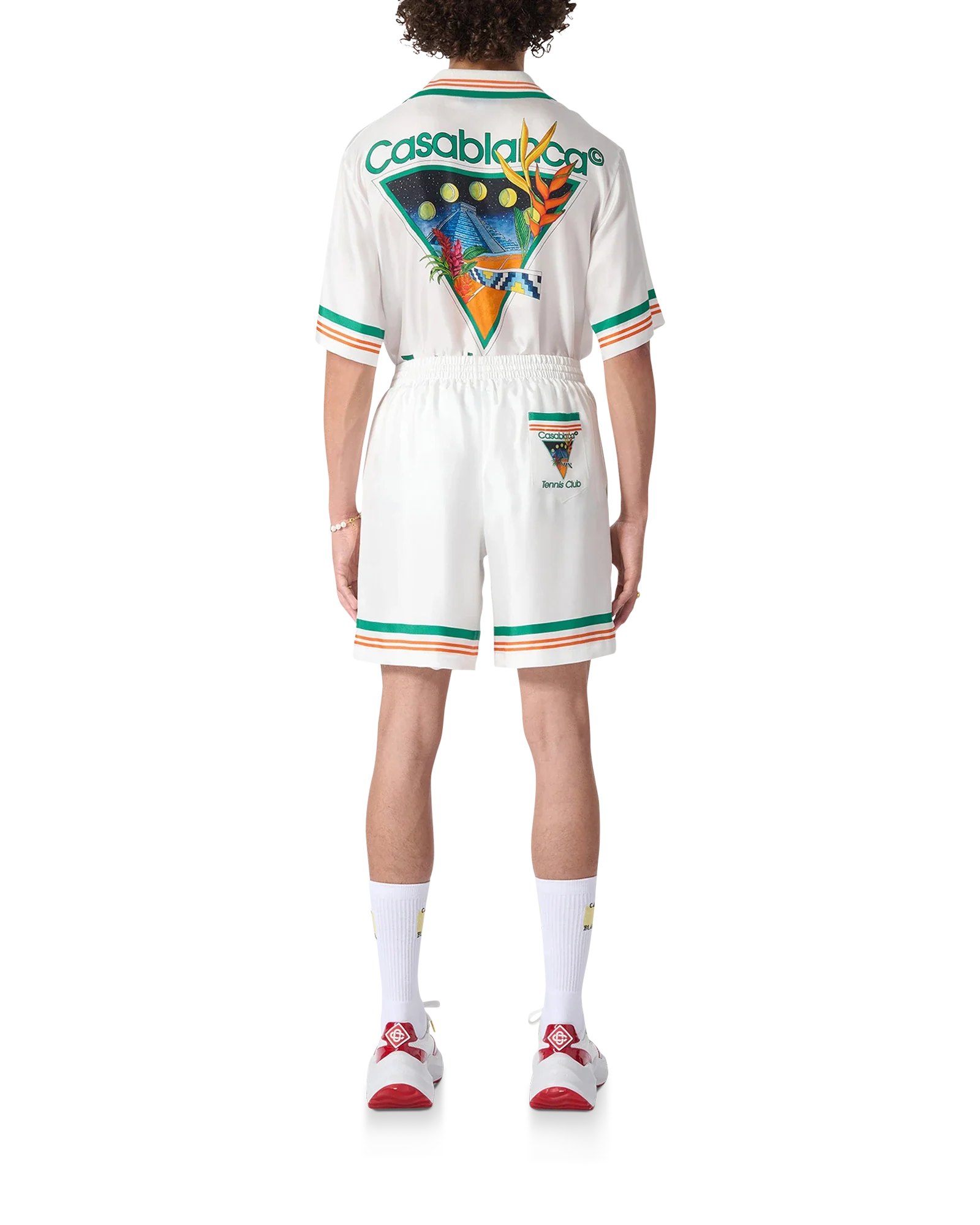 Tennis Club Icon Silk Shorts