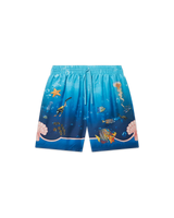 Fond Marin Silk Shorts