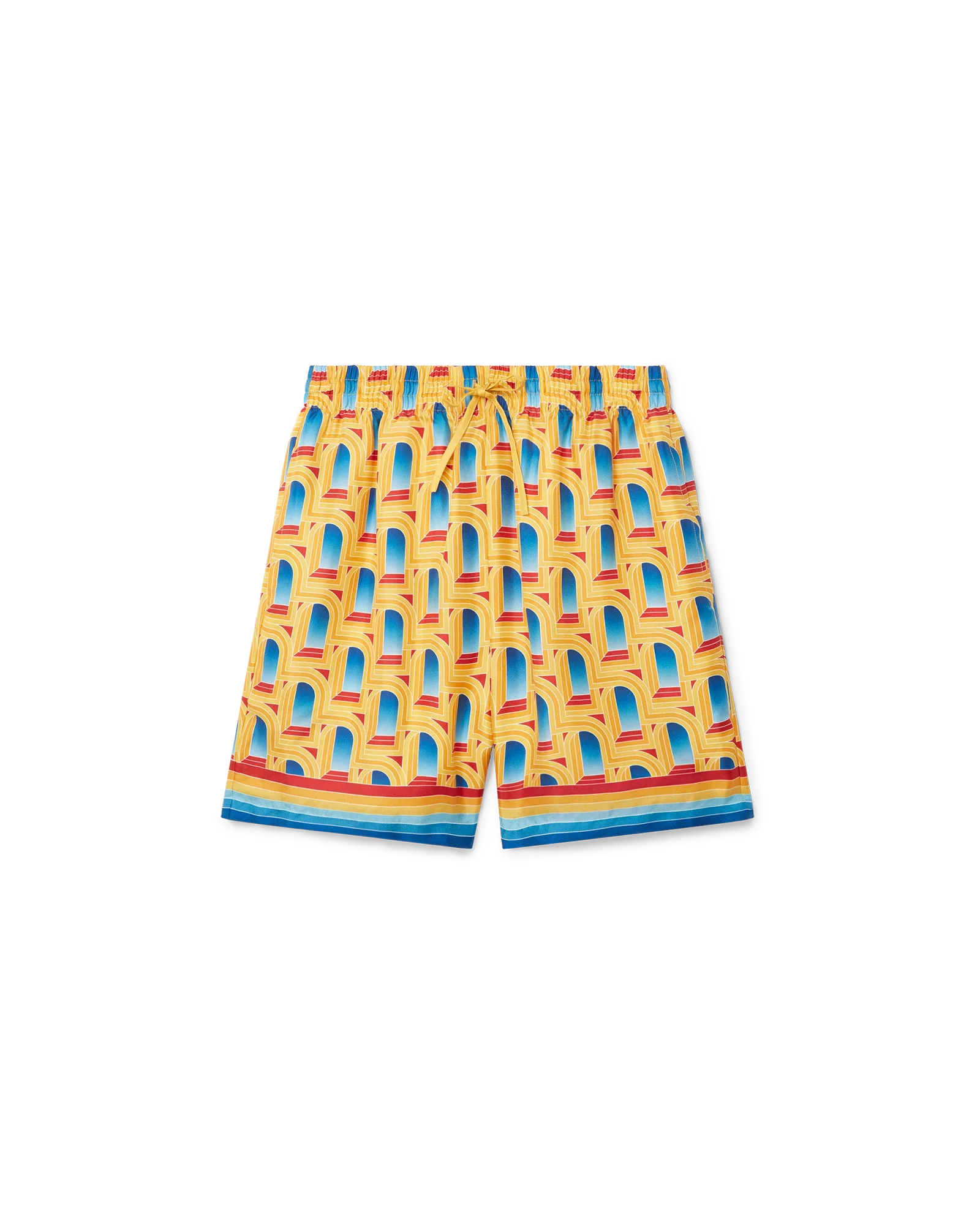 L' Arche De Jour Silk Shorts