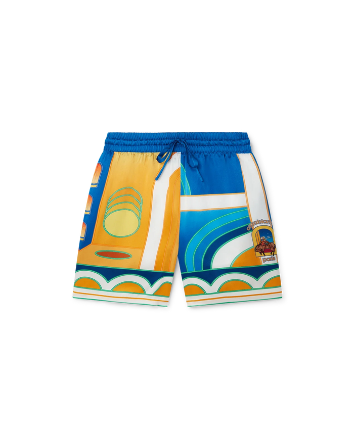 Paysage Silk Shorts