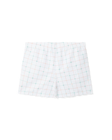 Tennis Check Swim Trunks