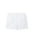 Tennis Check Swim Trunks