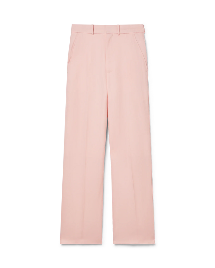 Pink Flare Trousers