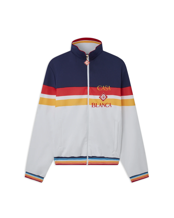 Colour Block Track Top