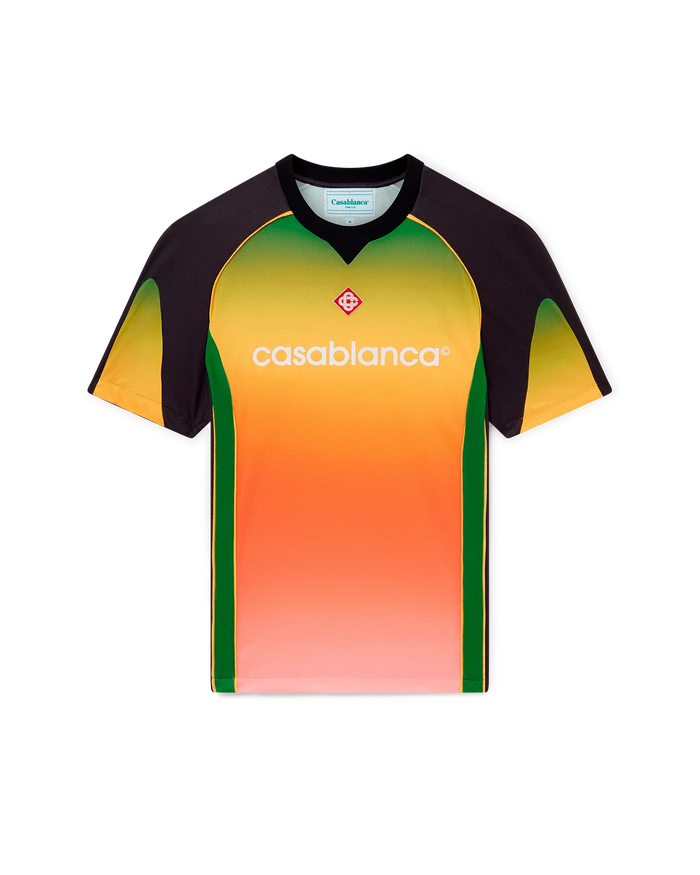Gradient Football Shirt | Casablanca Paris Gradient Football Shirt | Casablanca Paris