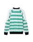 Gradient Stripe Sweatshirt