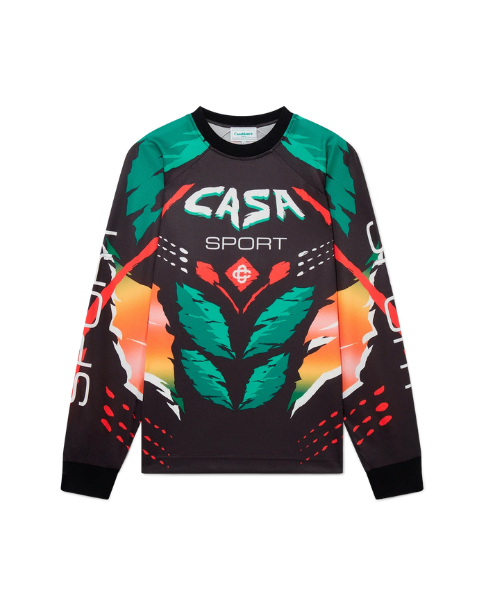 Casa Moto Long Sleeve T-Shirt | Casablanca Paris Casa Moto Long Sleeve T-Shirt | Casablanca Paris