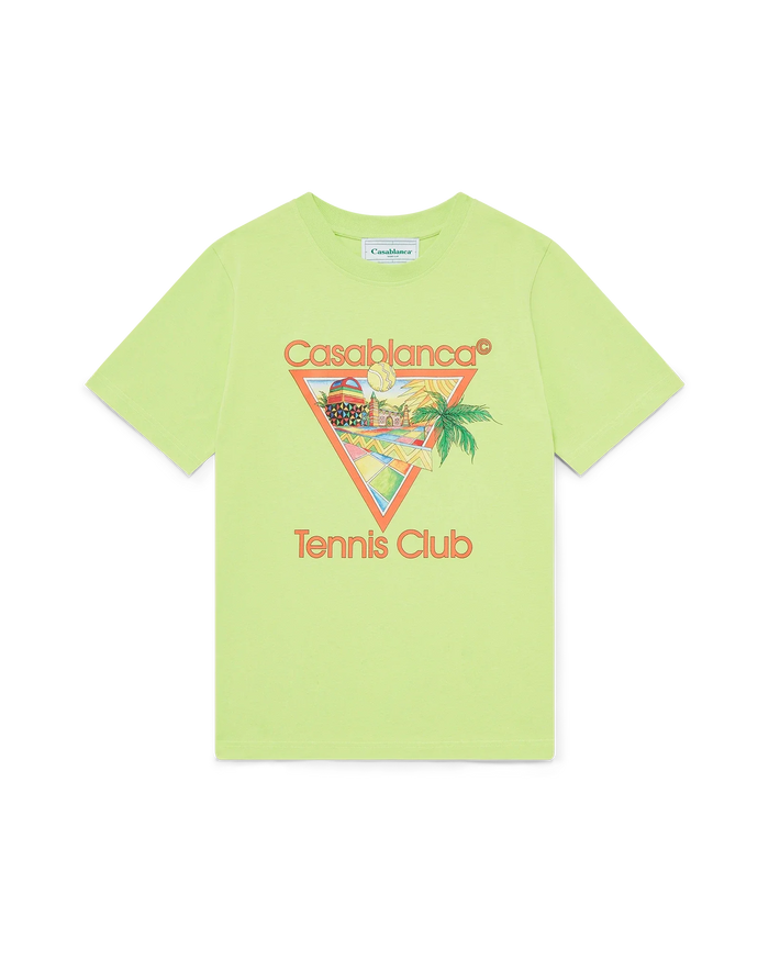 Afro Cubism Tennis Club T-Shirt | Casablanca Paris Afro Cubism Tennis Club T-Shirt | Casablanca Paris