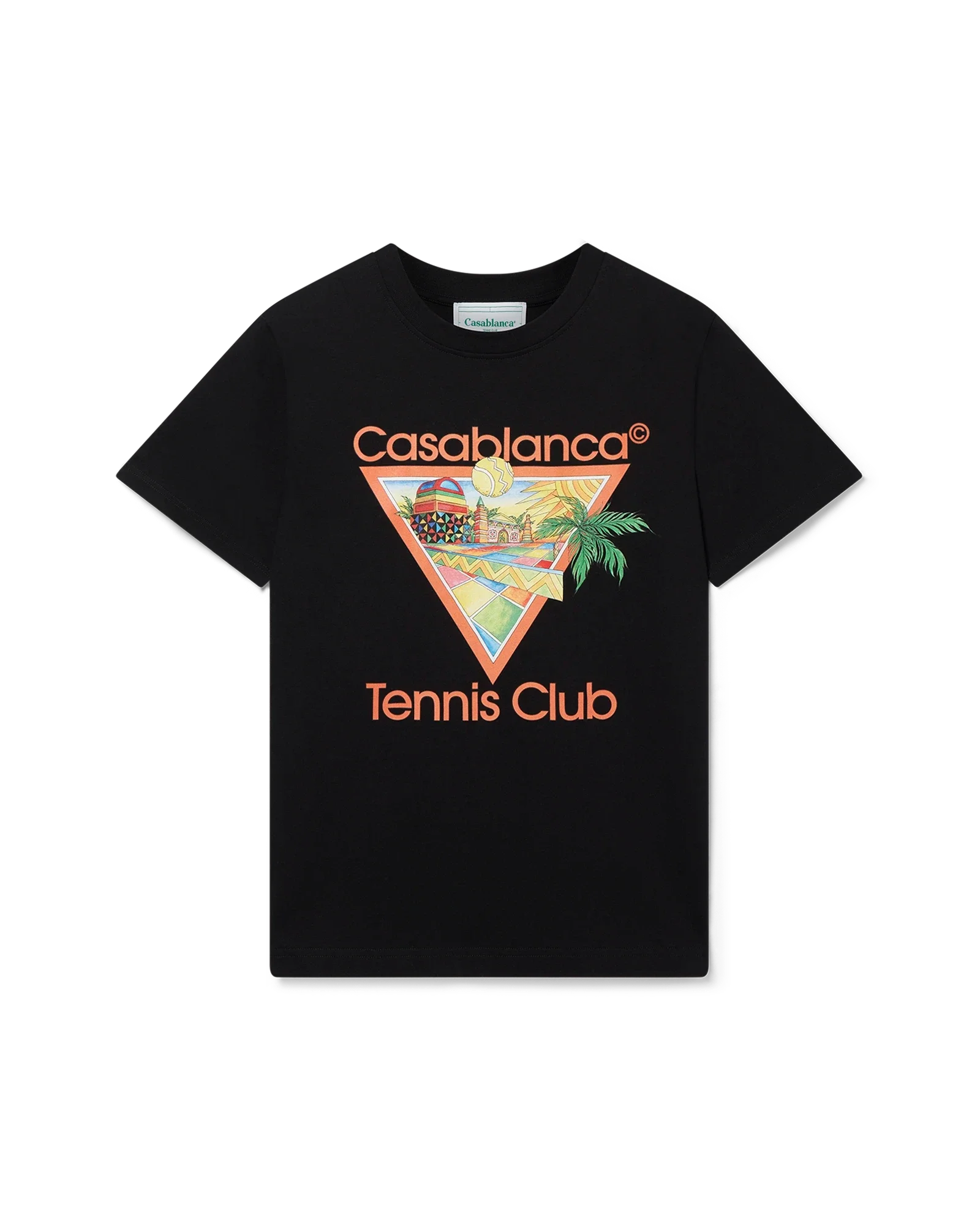 Afro Cubism Tennis Club T-Shirt | Casablanca Paris Afro Cubism Tennis Club T-Shirt | Casablanca Paris