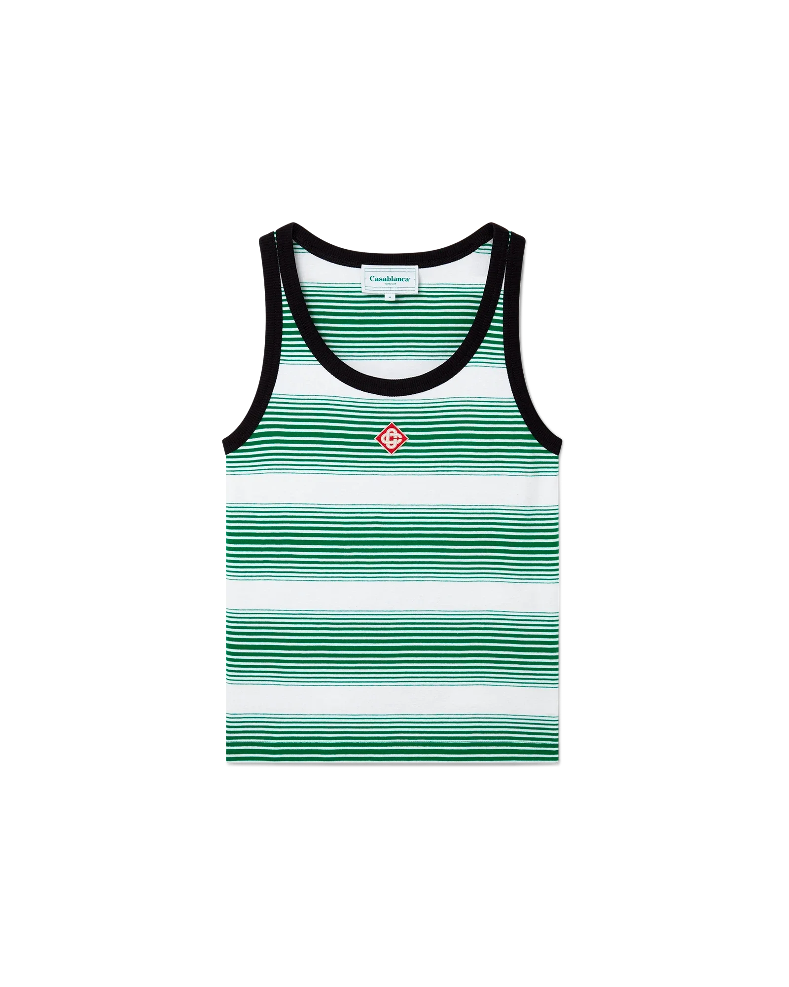 Gradient Stripe Ringer Tank Top