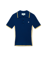 Rib Polo Shirt