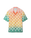 Gradient Heart Monogram Silk Shirt