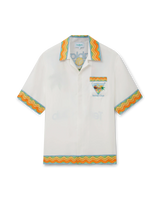 Afro Cubism Tennis Club Silk Shirt