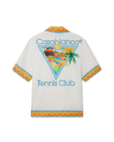 Afro Cubism Tennis Club Silk Shirt