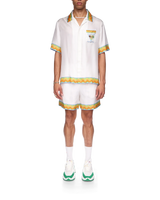 Afro Cubism Tennis Club Silk Shirt