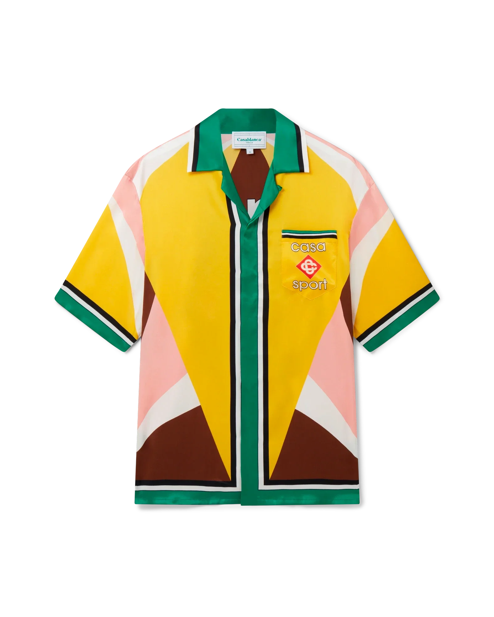 Casa Sport Short Sleeve Silk Shirt