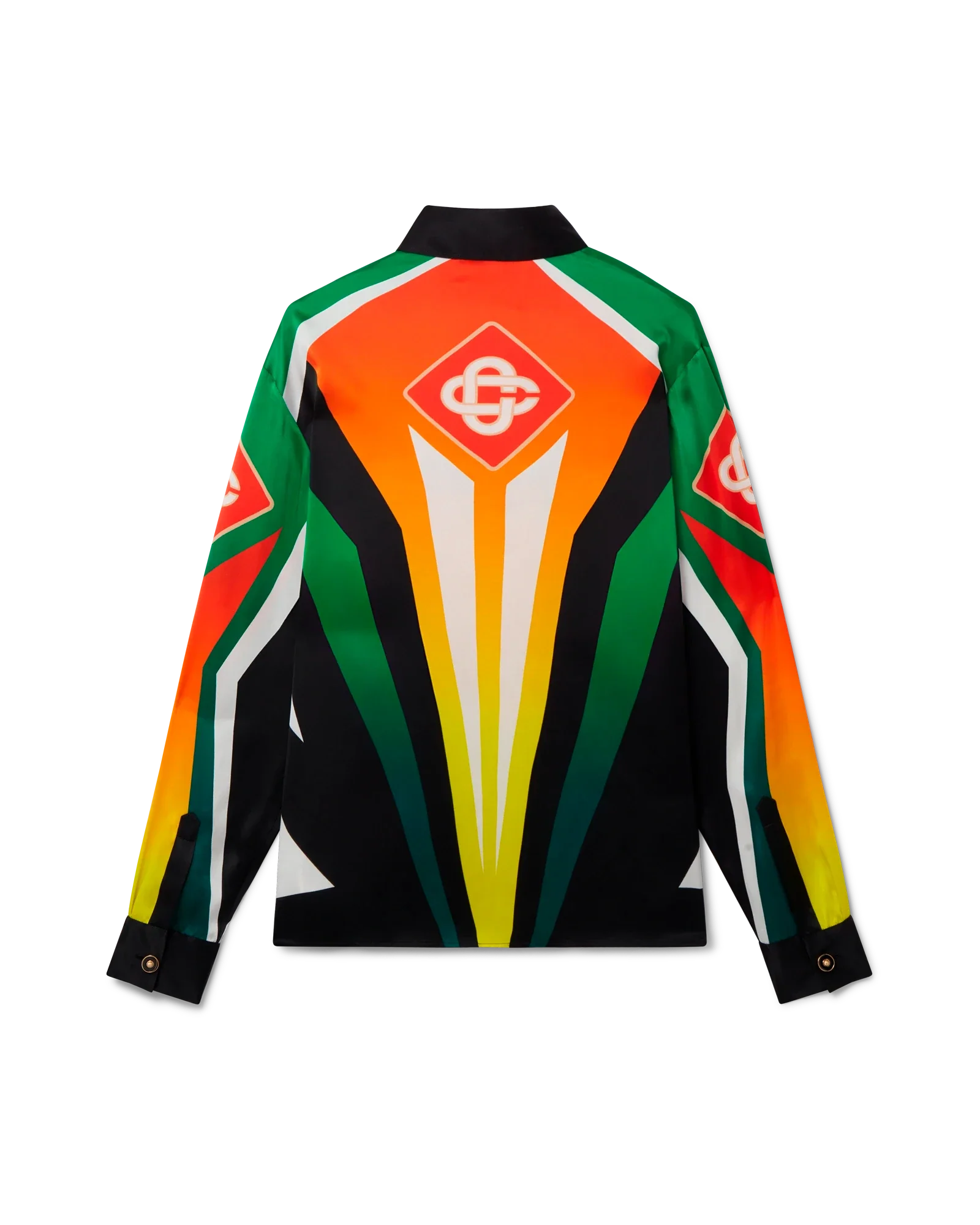 Chemise en soie à manches longues Casa Moto Sport
