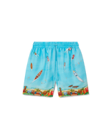 Maison Sur Piloti Silk Shorts