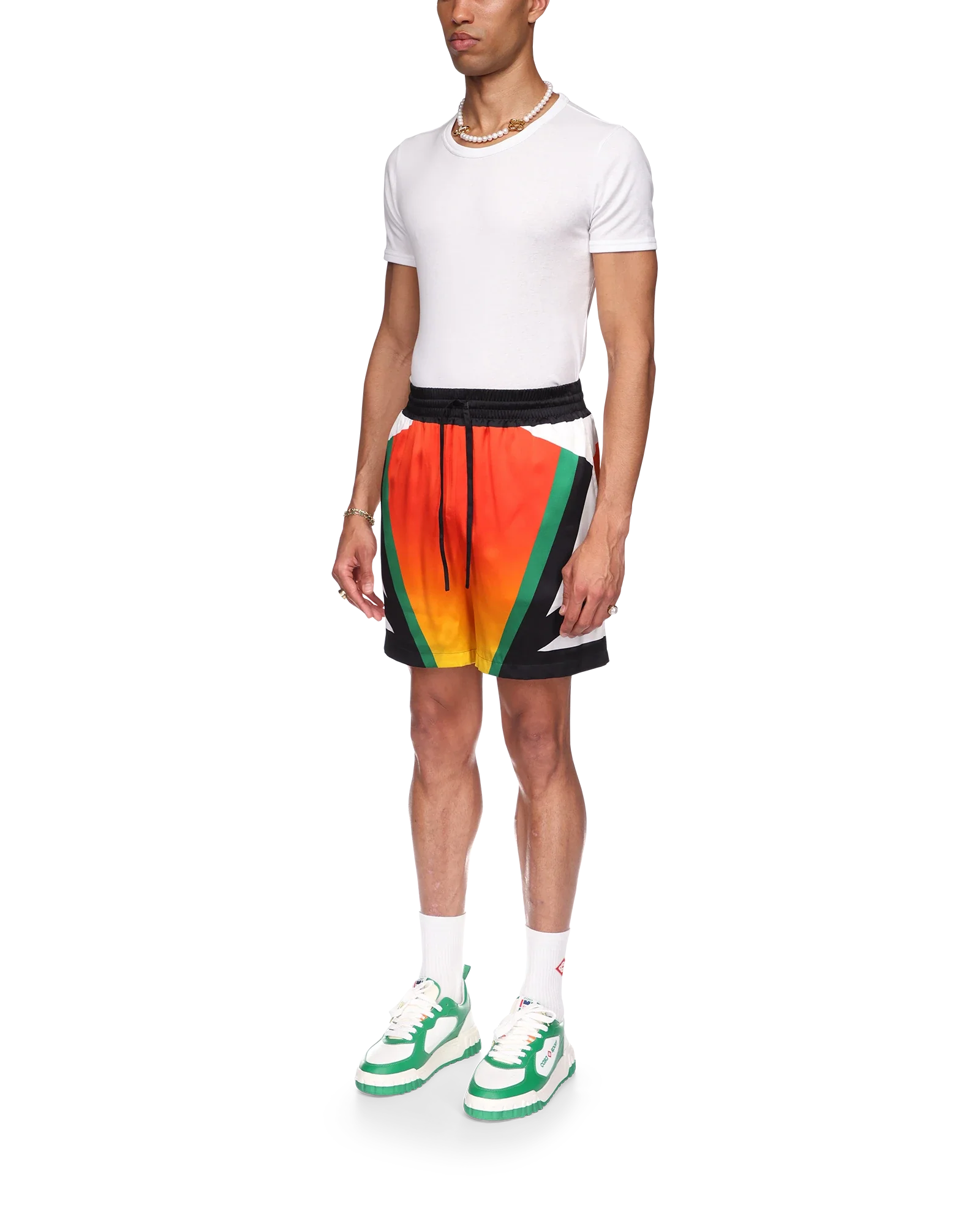 Casa Moto Sport Silk Shorts