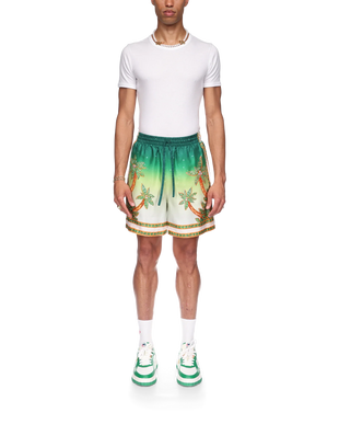 Joyaux D'Afrique Silk Shorts