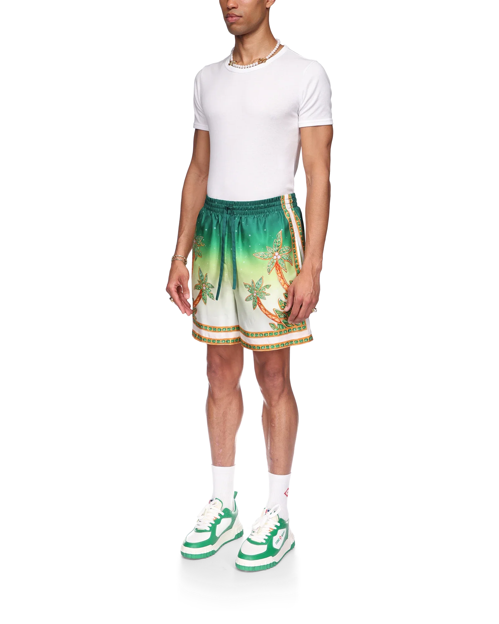 Joyaux D'Afrique Silk Shorts