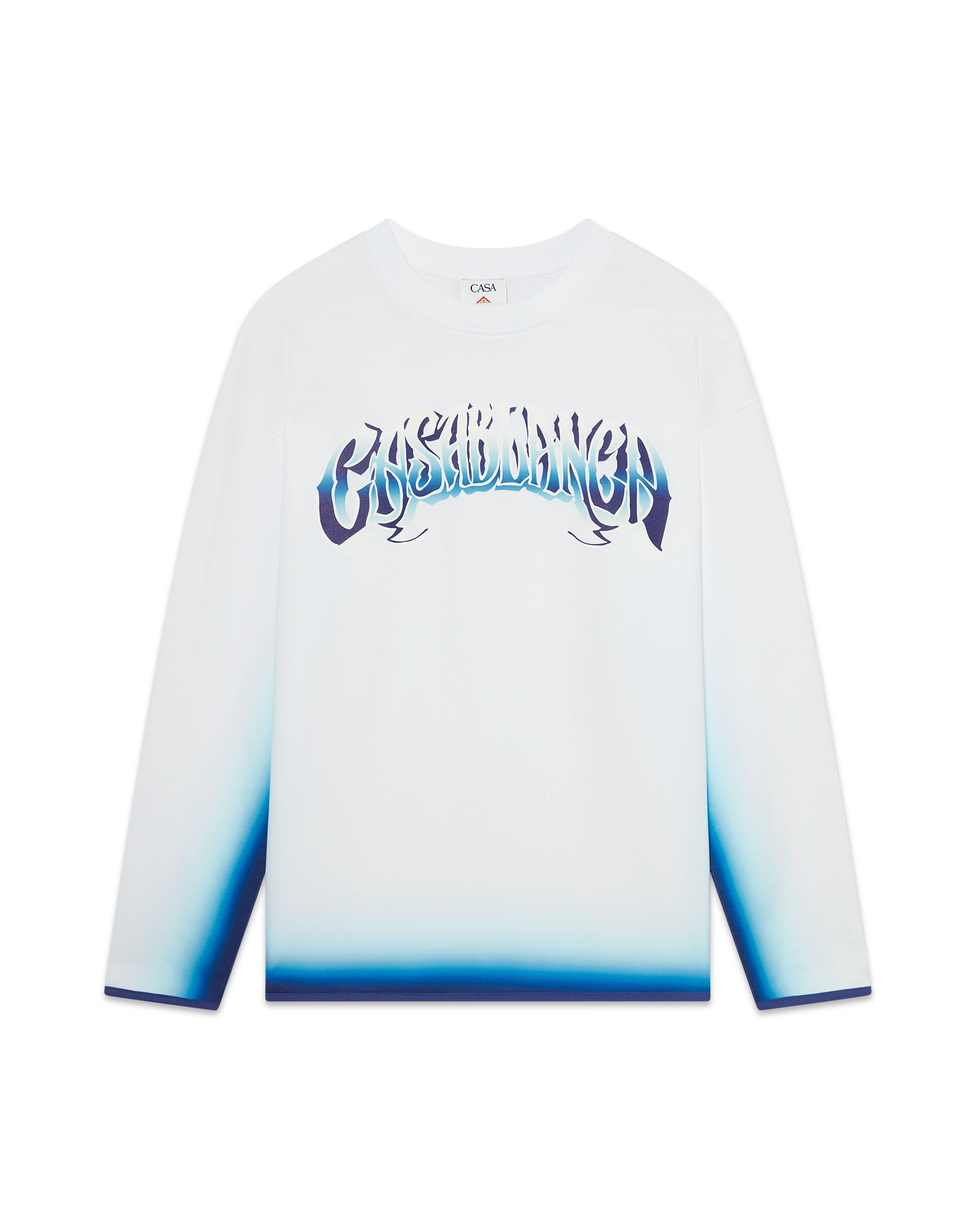 Blue Fade Long Sleeve T-Shirt