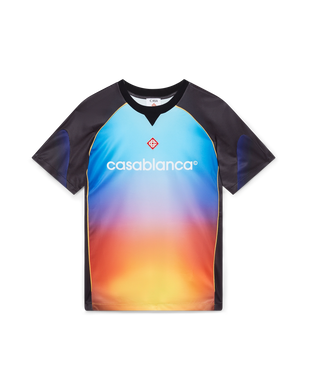 Gradient Short Sleeve Football Shirt