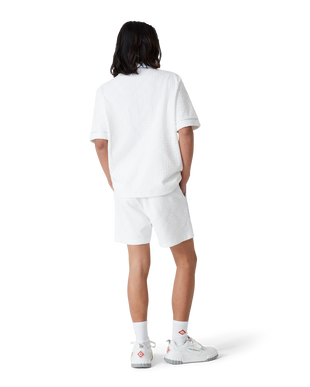 Tennis Stripe Towelling Shorts