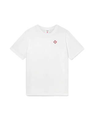 T-shirt à manches courtes avec logo losange