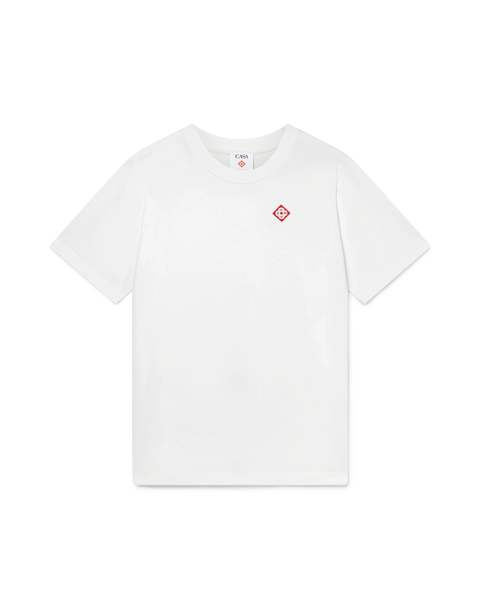 White Diamond Logo Short Sleeve T-Shirt