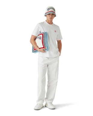 T-shirt à manches courtes avec logo losange