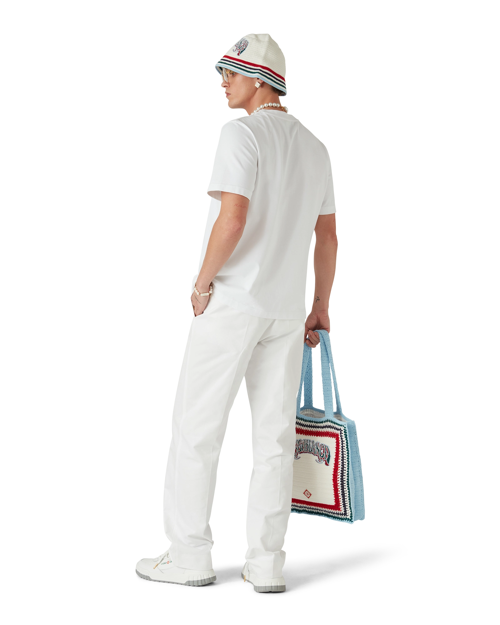 White Diamond Logo Short Sleeve T-Shirt