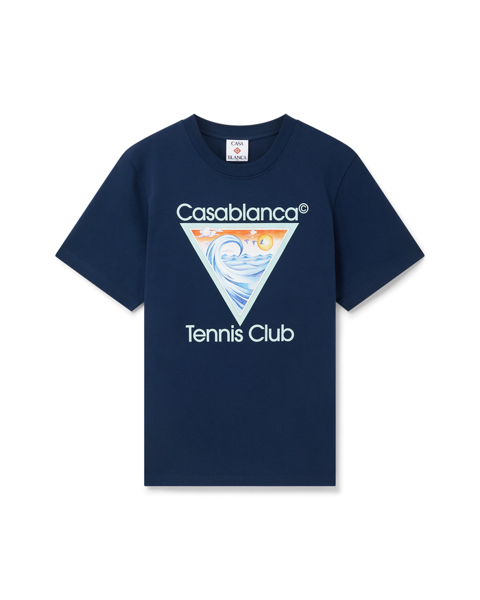 Tennis Club Icon T-Shirt | Casablanca Paris Tennis Club Icon T-Shirt | Casablanca Paris
