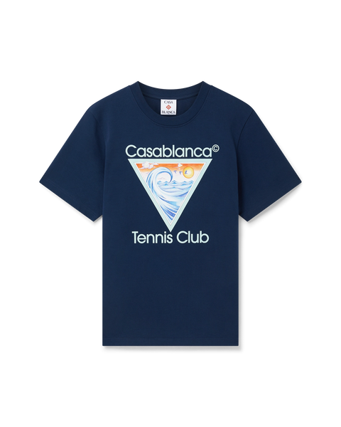Tennis Club Icon T-Shirt | Casablanca Paris Tennis Club Icon T-Shirt | Casablanca Paris