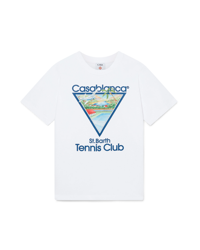 Tennis Club Icon T-Shirt | Casablanca Paris Tennis Club Icon T-Shirt | Casablanca Paris