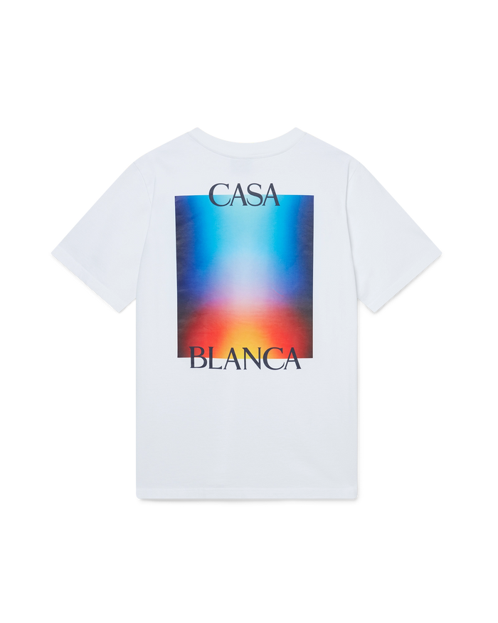 Gradient Casa Logo T-Shirt | Casablanca Paris Gradient Casa Logo T-Shirt | Casablanca Paris